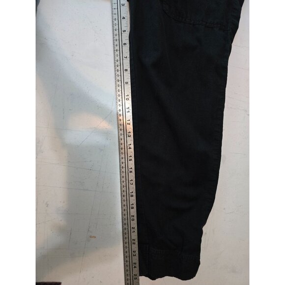 Pact Womens Black Organic Cotton Elastic Waist Jogger Pants Size S - Picture 5 of 6